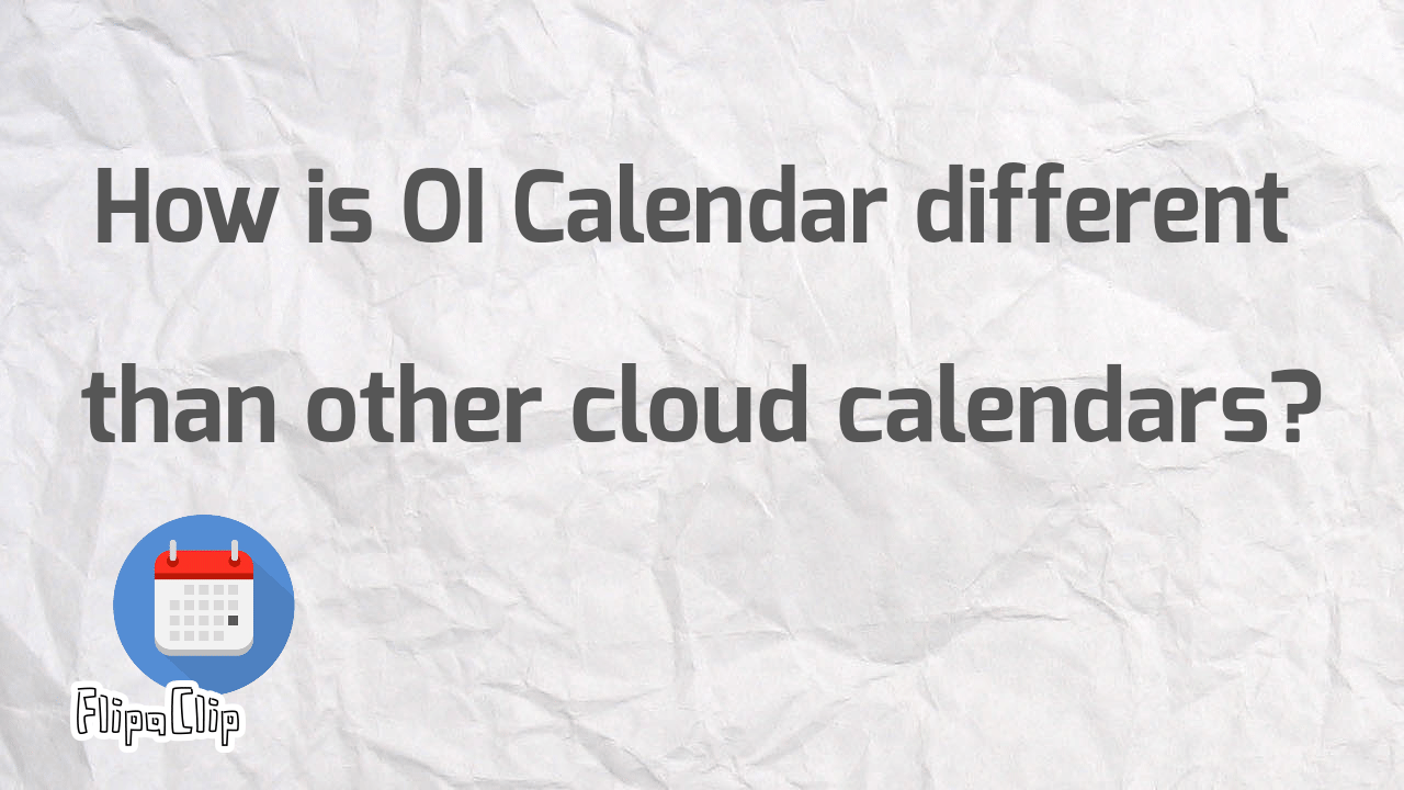 OI Calendar oi-calendar